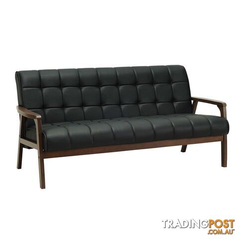 TUCSON 3 Seater Sofa in Black - 233035 - 9334719006796