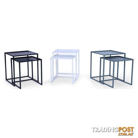 CARIAD Nest of 2 Tables  - White - 130020 - 9334719004648