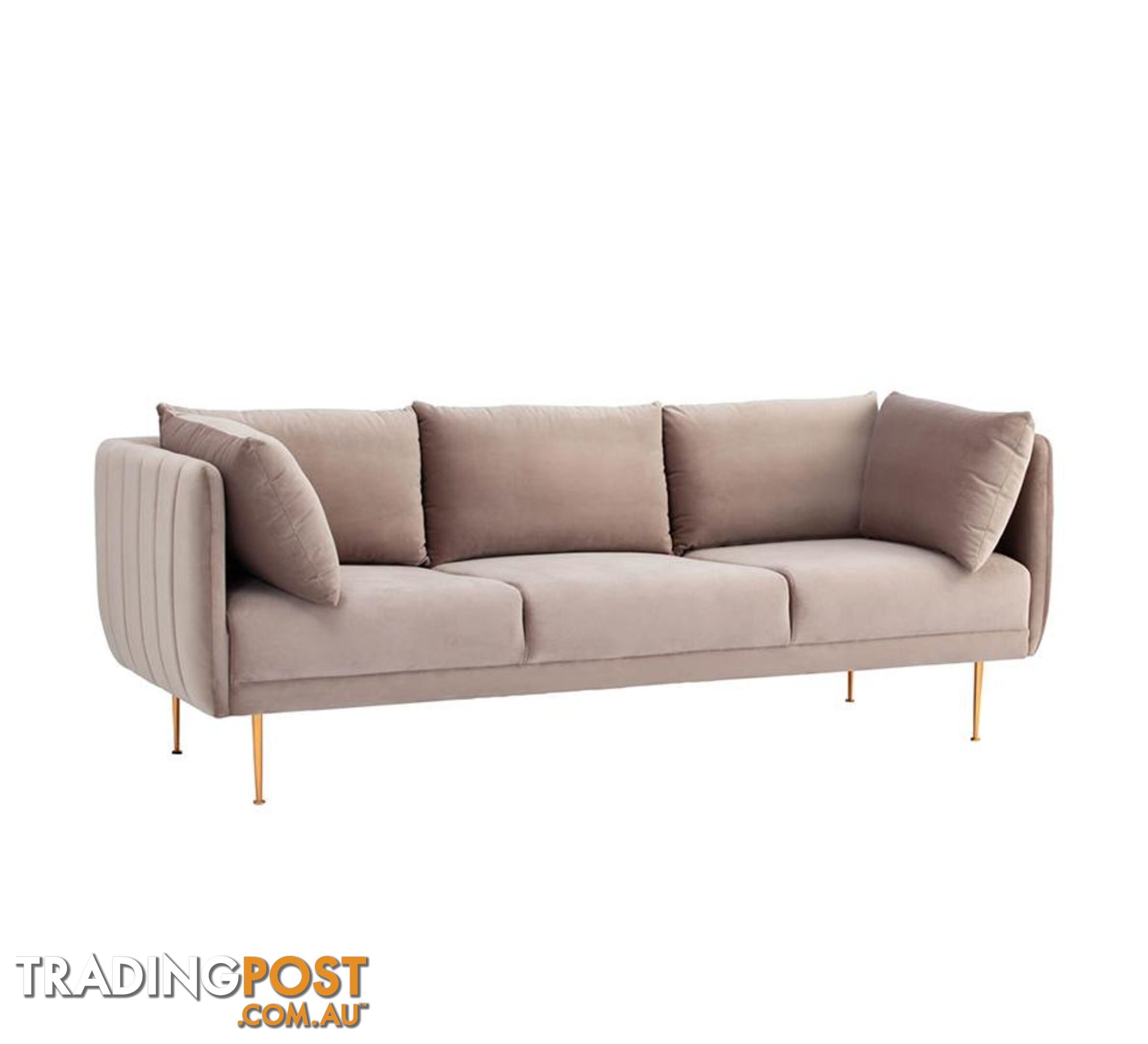 SUPRA 3 Seater Sofa - Burlywood Colour - 233122 - 9334719002323