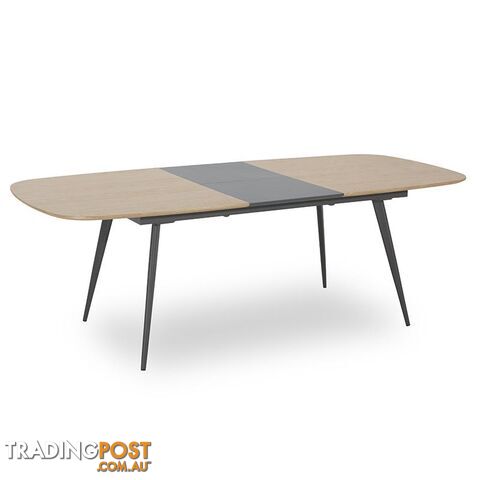 DALARY Extendable Table - 180/230 Ash Veneer - DI-J3485 - 9334719001685