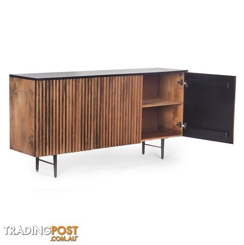 DAIKAN Sideboard 160 cm Solid Mango Wood -  Honey - LX-2099 - 9334719011974