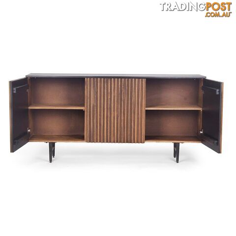 DAIKAN Sideboard 160 cm Solid Mango Wood -  Honey - LX-2099 - 9334719011974