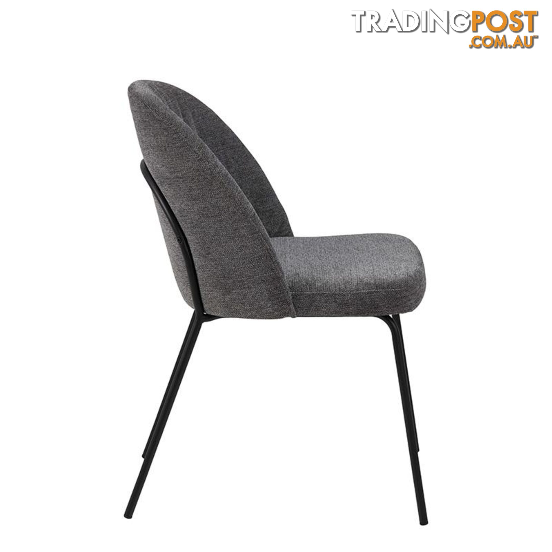 MILANI Dining Chair - Anthracite - AC-0000087200 - 5713941126009