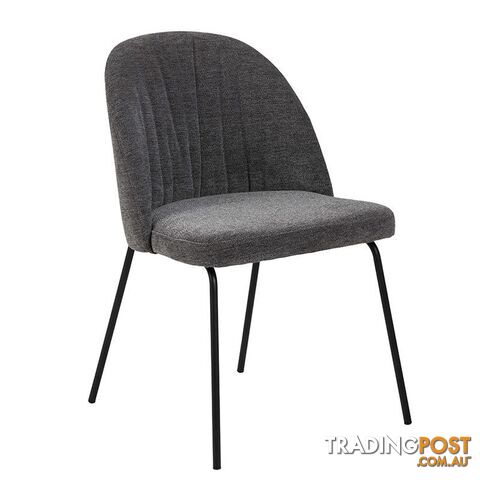MILANI Dining Chair - Anthracite - AC-0000087200 - 5713941126009