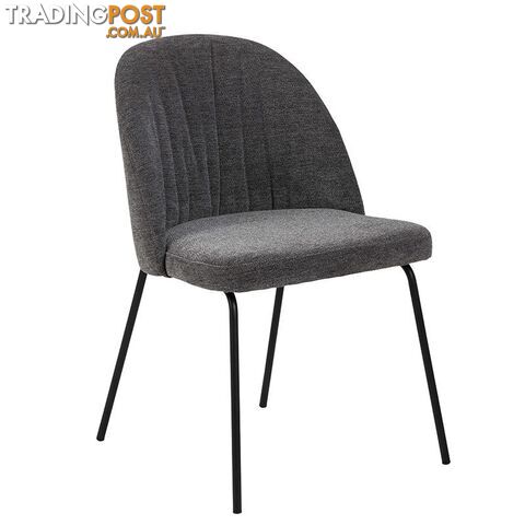 MILANI Dining Chair - Anthracite - AC-0000087200 - 5713941126009