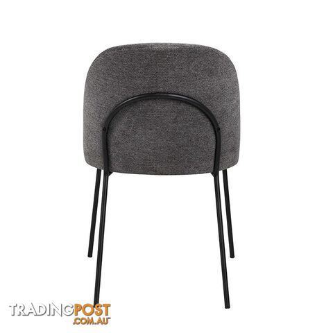 MILANI Dining Chair - Anthracite - AC-0000087200 - 5713941126009