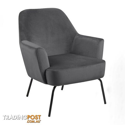 MONROE Lounge Chair - Dark Grey - AC-0000090653 - 5713941165831