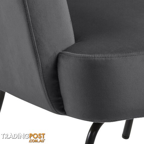 MONROE Lounge Chair - Dark Grey - AC-0000090653 - 5713941165831