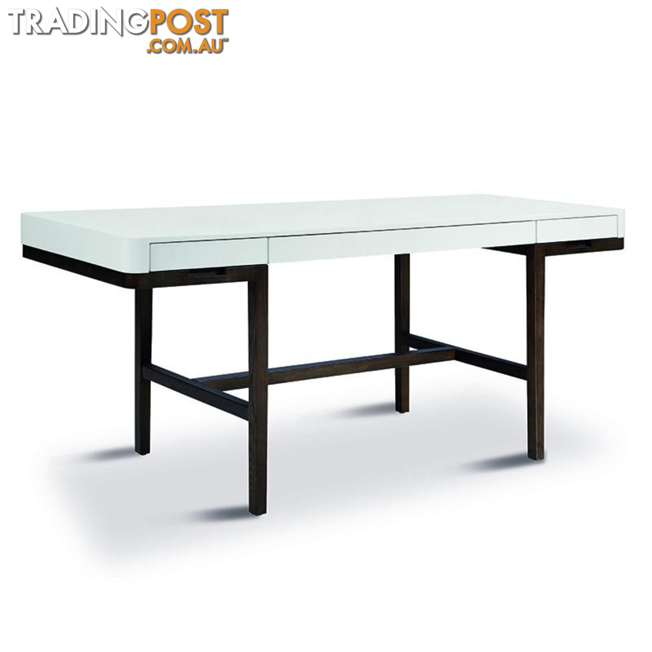 Nelo Study Desk/Console  - 166cm - White High Gloss - LI-H9173 - 9334719002804