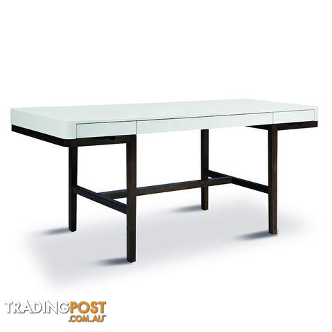 Nelo Study Desk/Console  - 166cm - White High Gloss - LI-H9173 - 9334719002804