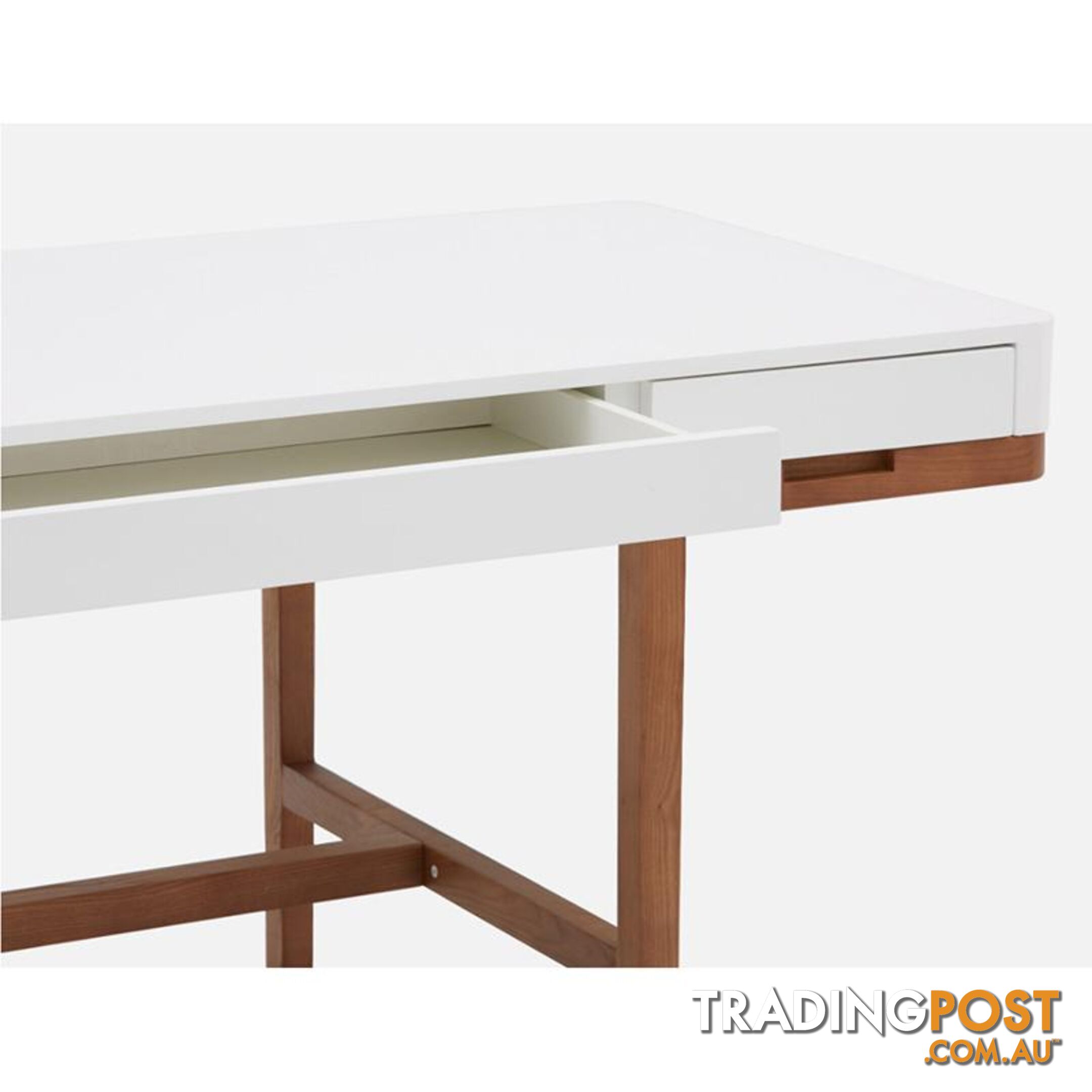 Nelo Study Desk/Console  - 166cm - White High Gloss - LI-H9173 - 9334719002804