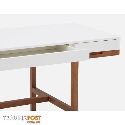 Nelo Study Desk/Console  - 166cm - White High Gloss - LI-H9173 - 9334719002804