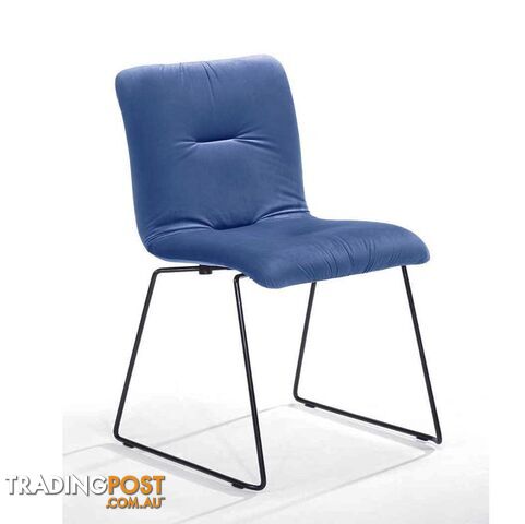 NORVIN Dining Chair - Black & Blue - MI-C913 - 9334719007625
