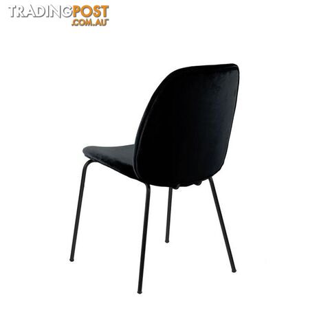 ADELIA Dining Chair - Black - AC-0000082429 - 5713941073907