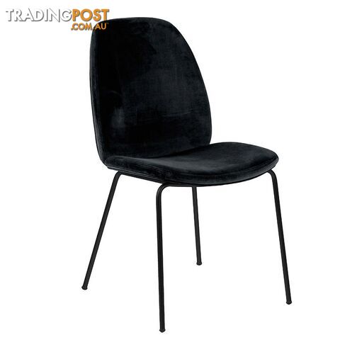 ADELIA Dining Chair - Black - AC-0000082429 - 5713941073907