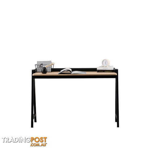 YARA Study Desk 118cm - Black & Natural - BB-T002-B - 9334719012070