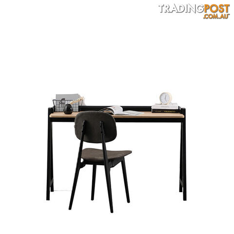 YARA Study Desk 118cm - Black & Natural - BB-T002-B - 9334719012070