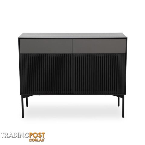 SEGAN Sideboard 110cm - Black - DI-J9696 - 9334719002026