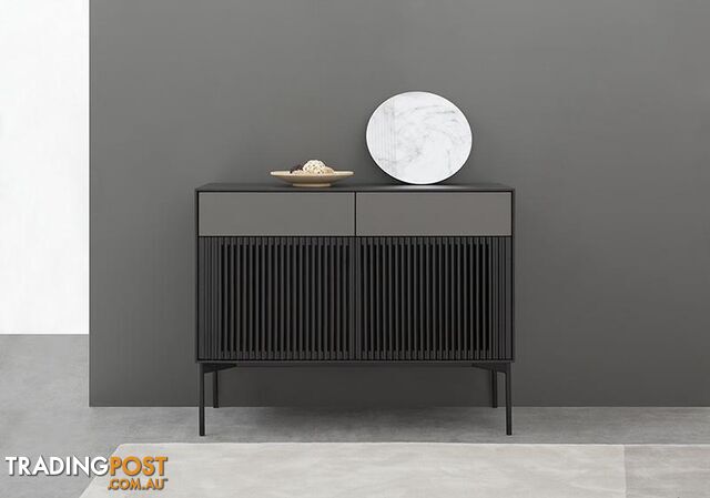 SEGAN Sideboard 110cm - Black - DI-J9696 - 9334719002026