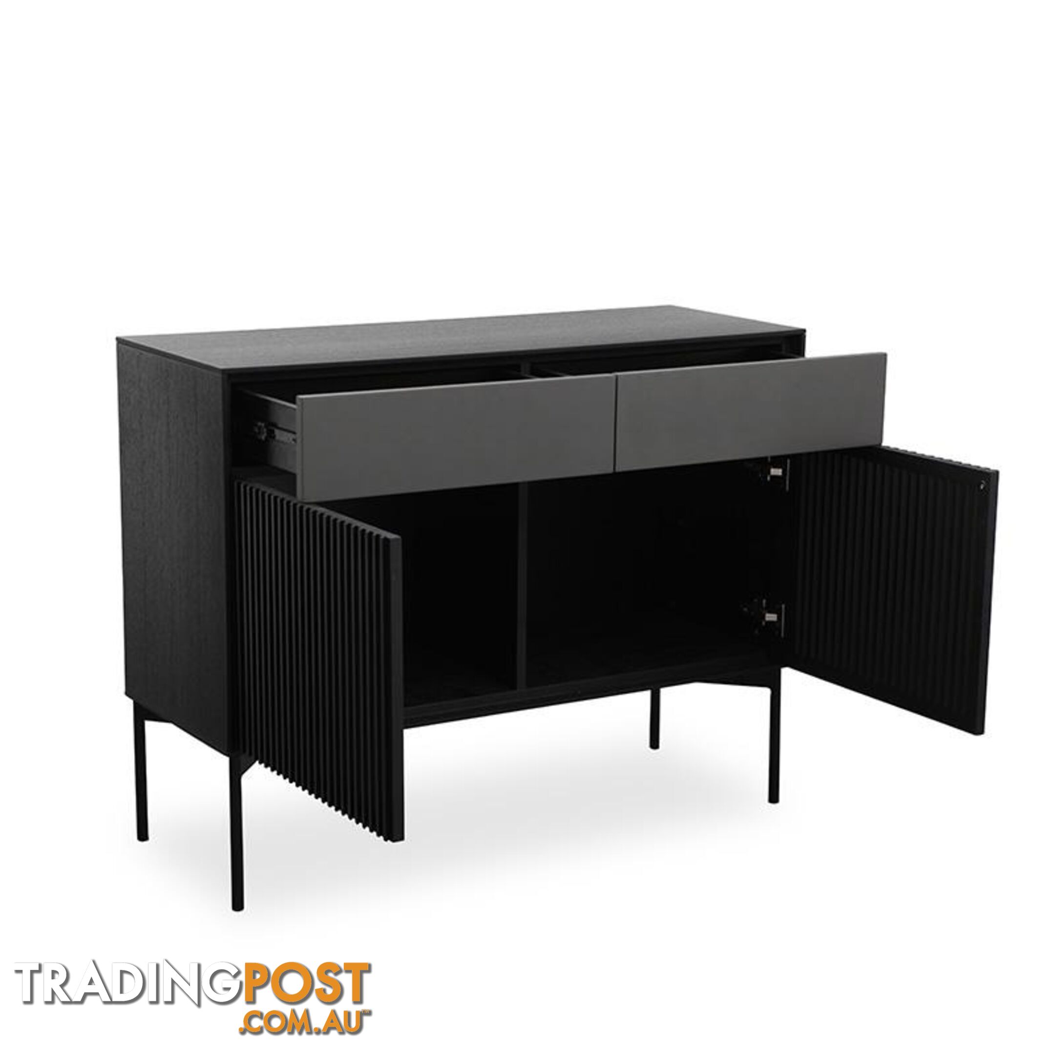 SEGAN Sideboard 110cm - Black - DI-J9696 - 9334719002026