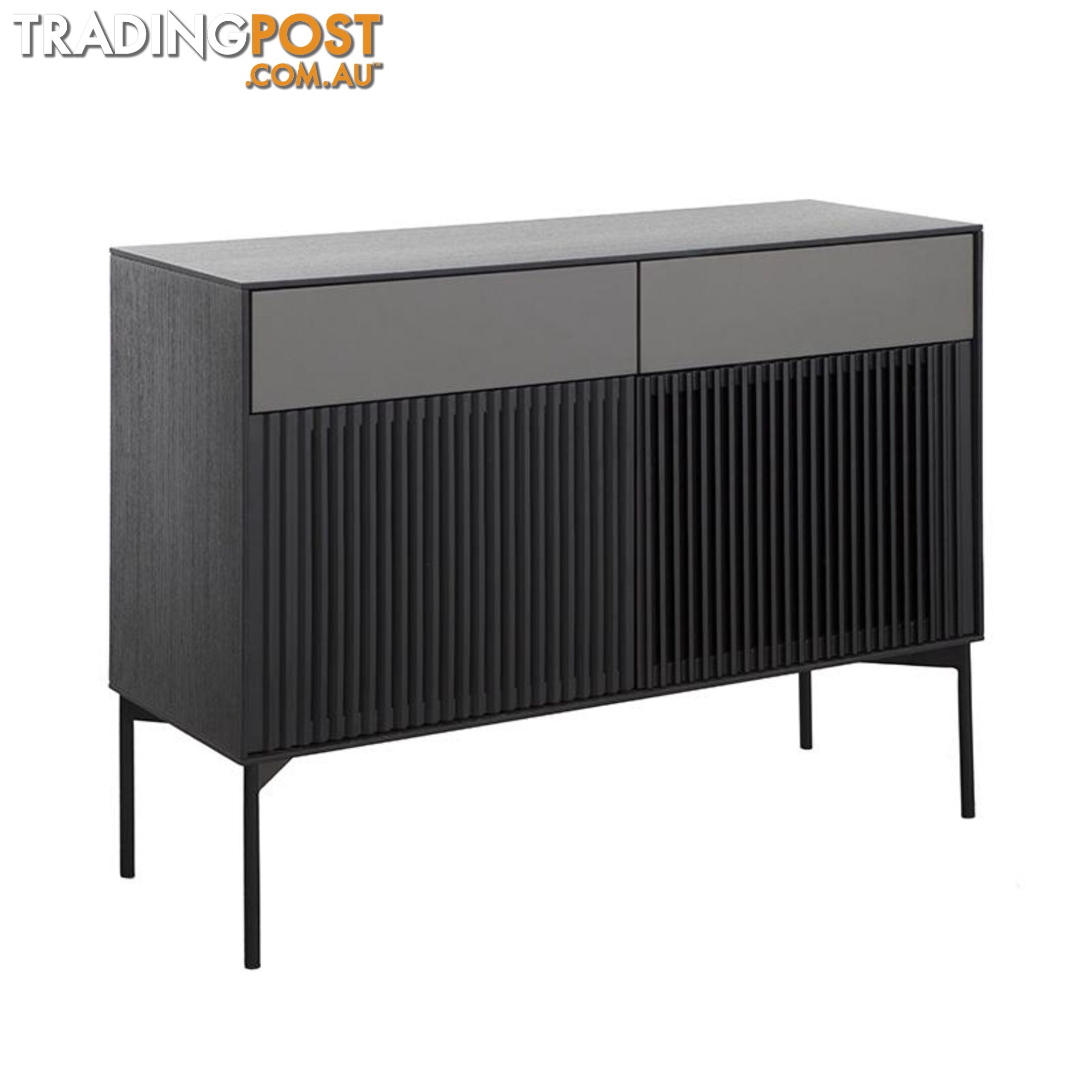 SEGAN Sideboard 110cm - Black - DI-J9696 - 9334719002026