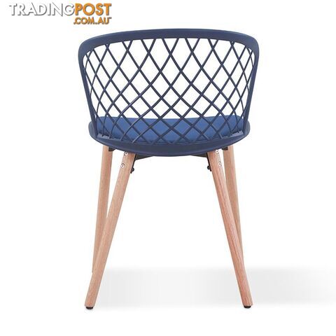 ATALIA Dining Chair - Blue - DT-C1243A-77 - 9334719002088