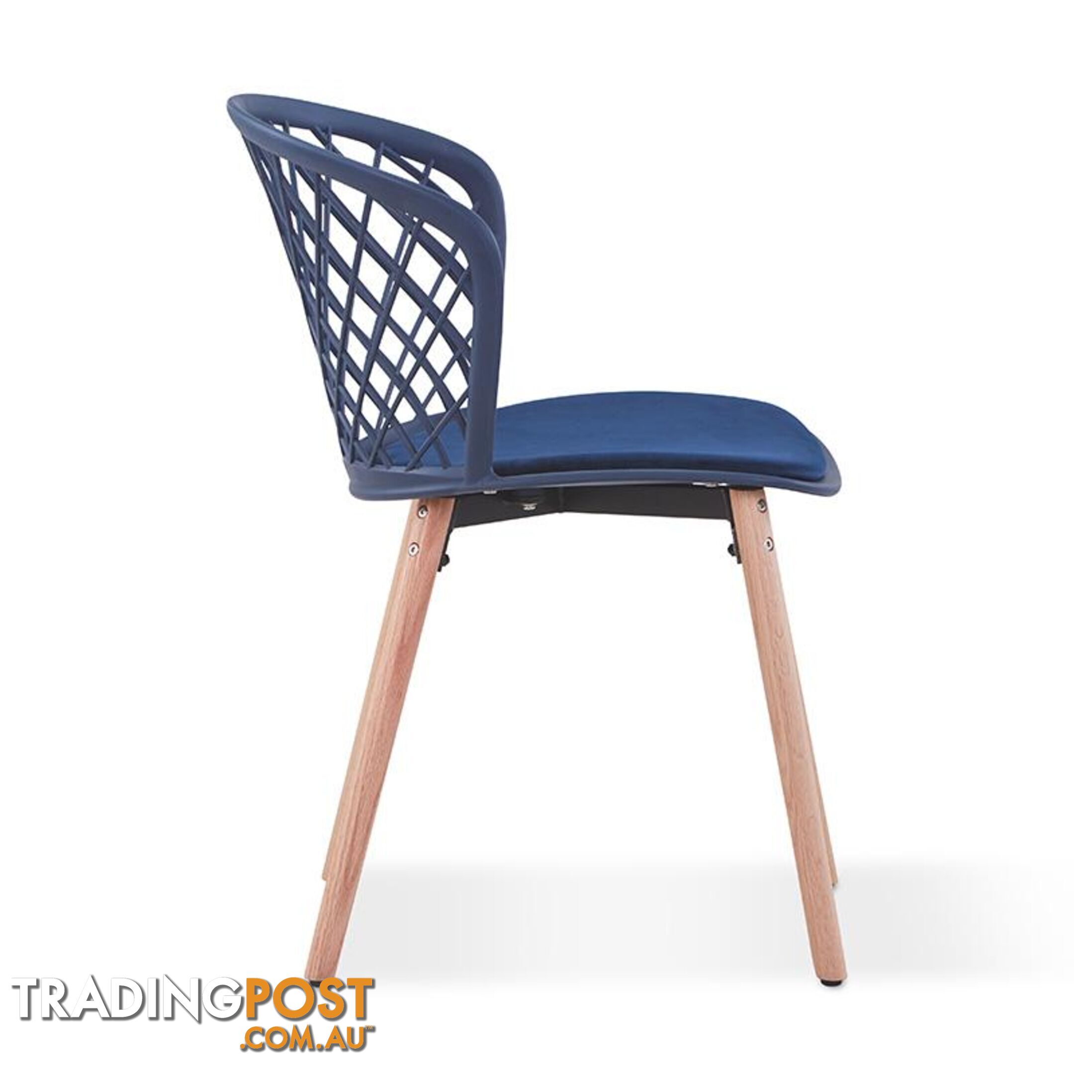 ATALIA Dining Chair - Blue - DT-C1243A-77 - 9334719002088