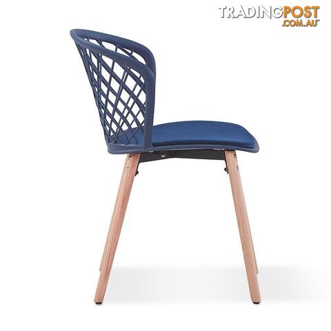 ATALIA Dining Chair - Blue - DT-C1243A-77 - 9334719002088