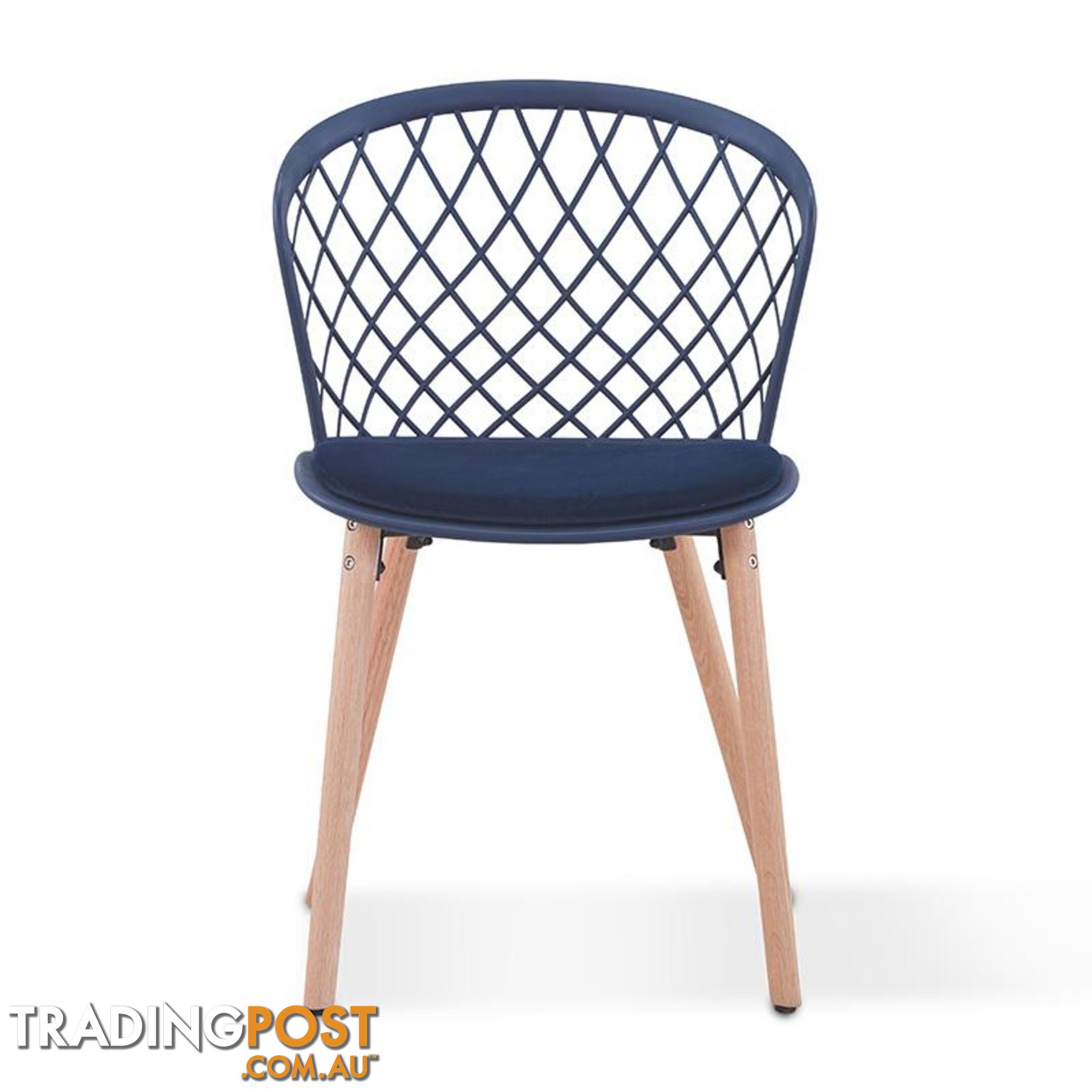 ATALIA Dining Chair - Blue - DT-C1243A-77 - 9334719002088