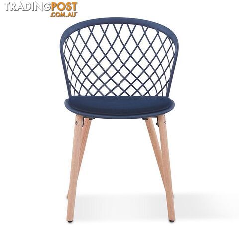 ATALIA Dining Chair - Blue - DT-C1243A-77 - 9334719002088