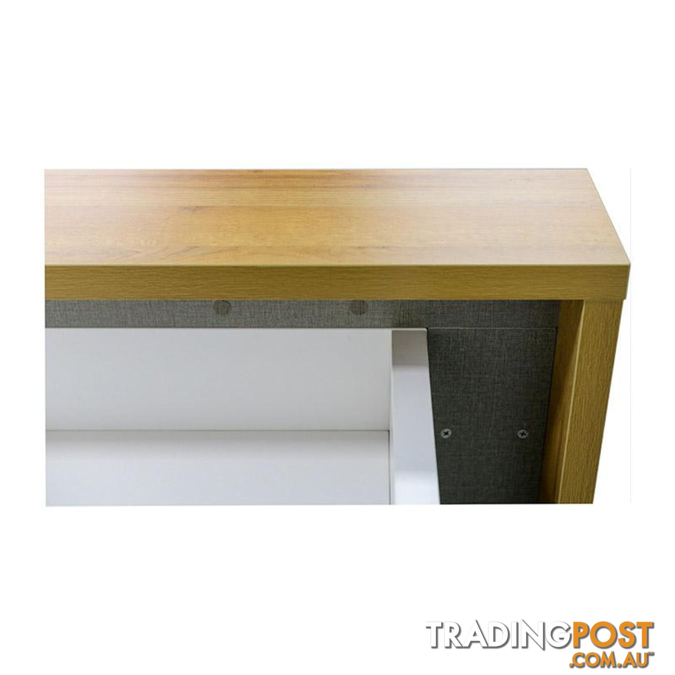 ZIVA Reception Desk 1.8M with Left Panel - White - MF-22RKH001 - 9334719001203