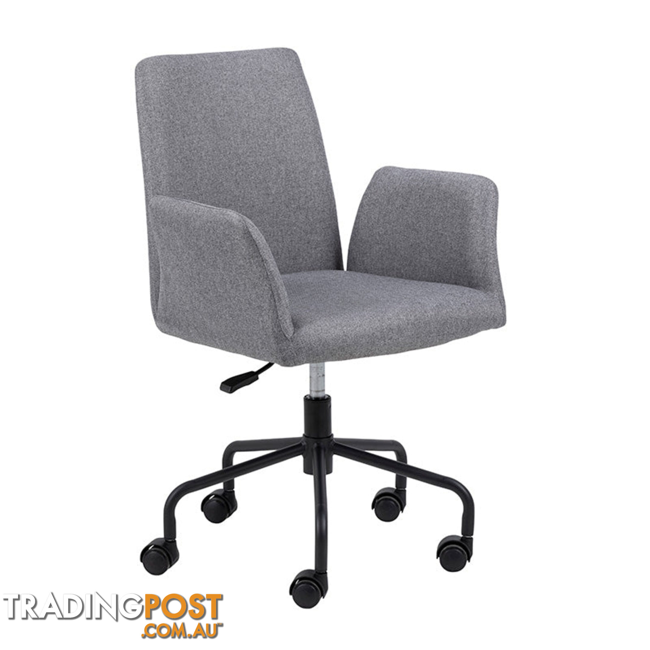 ISLA Office Chair - Light Grey & Black - AC-0000092514 - 5713941187178