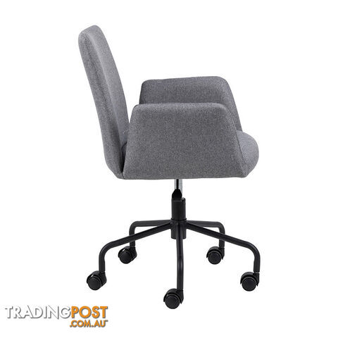 ISLA Office Chair - Light Grey & Black - AC-0000092514 - 5713941187178