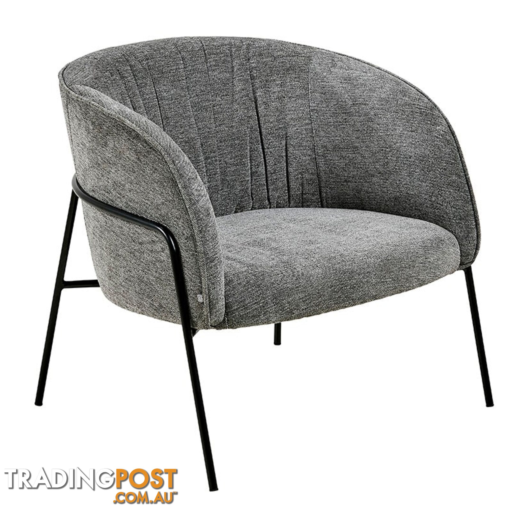 MILANI Lounge Chair - Anthracite - AC-0000081321 - 5713941061324