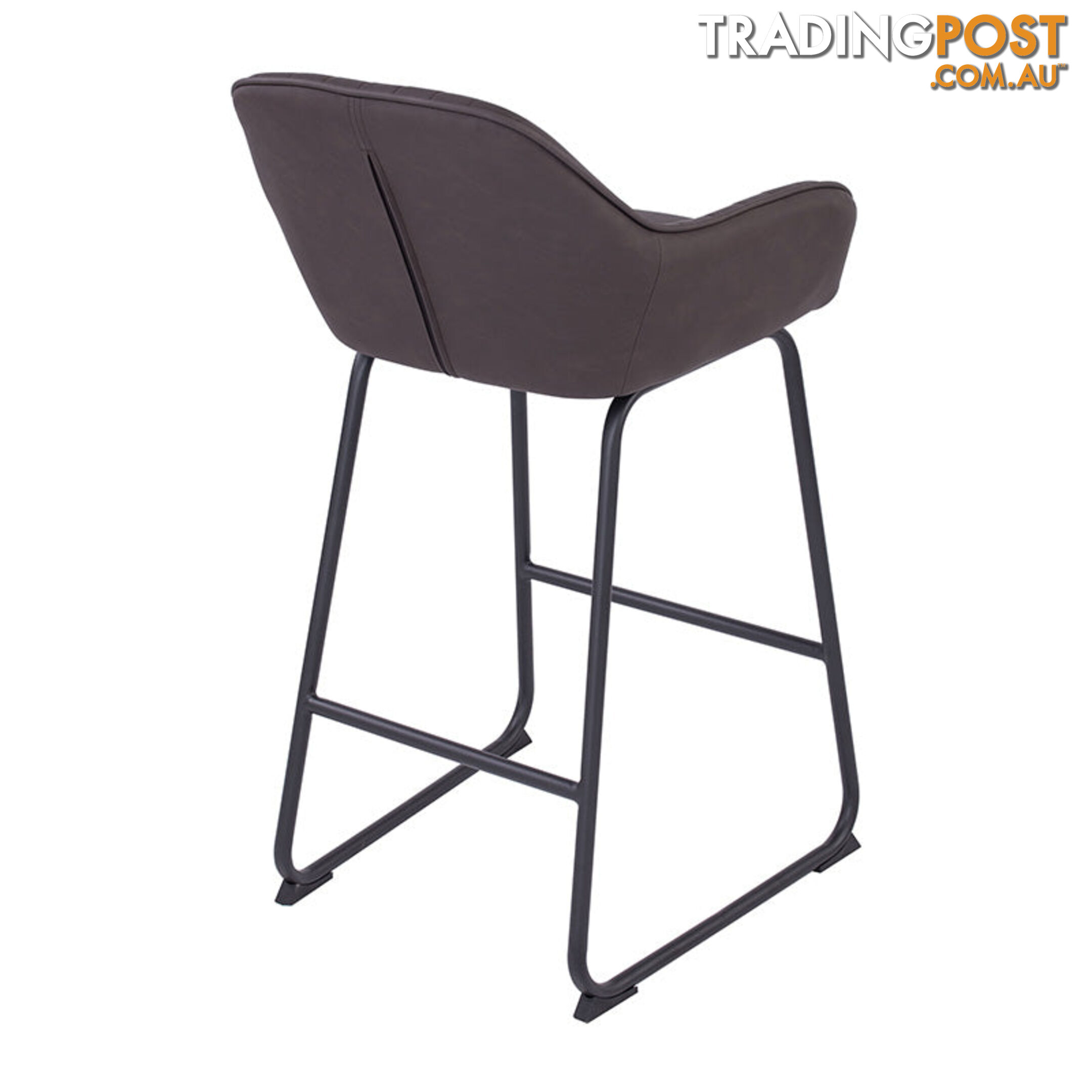 EKON Counter Stool - Brunette & Black - 248009 - 9334719003672