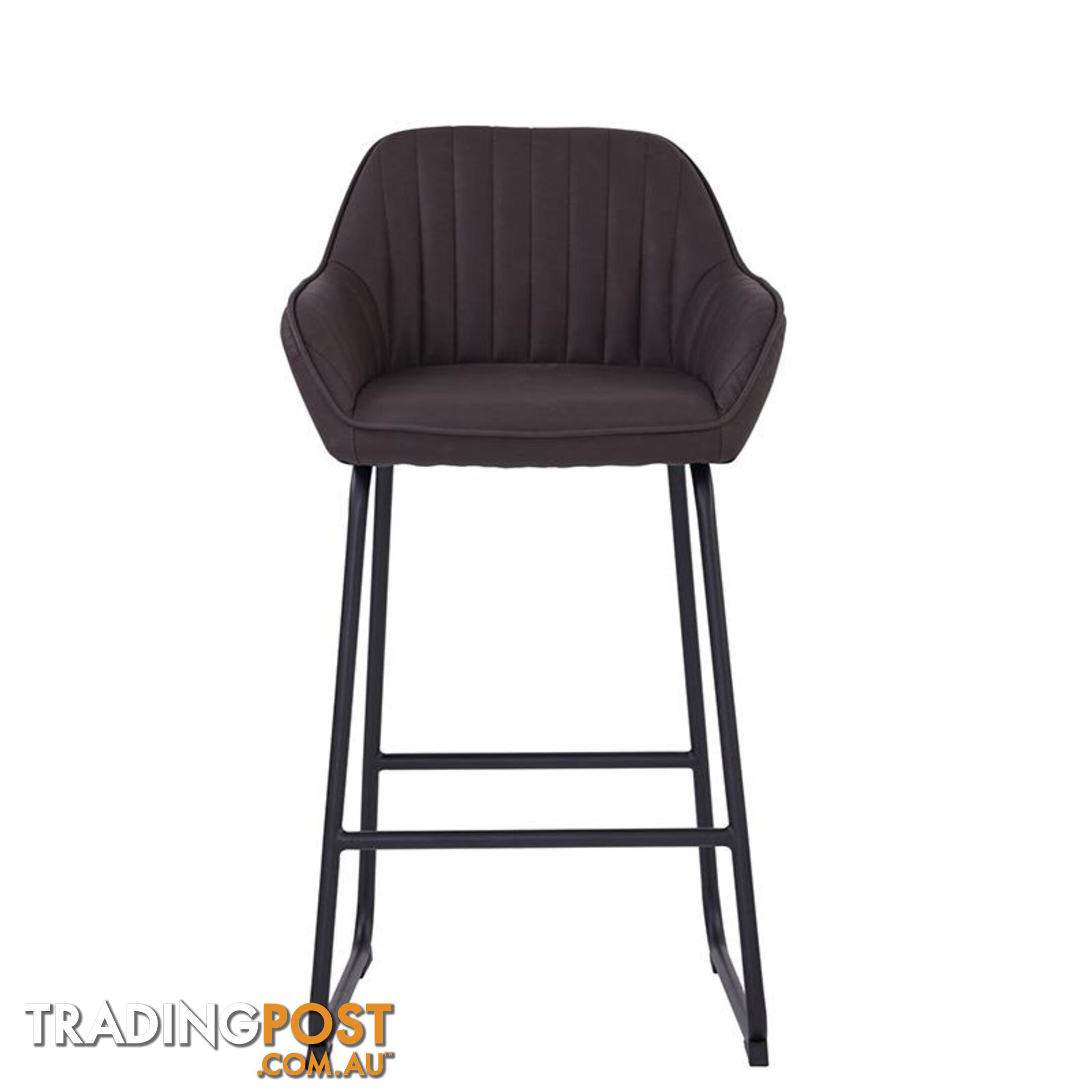 EKON Counter Stool - Brunette & Black - 248009 - 9334719003672