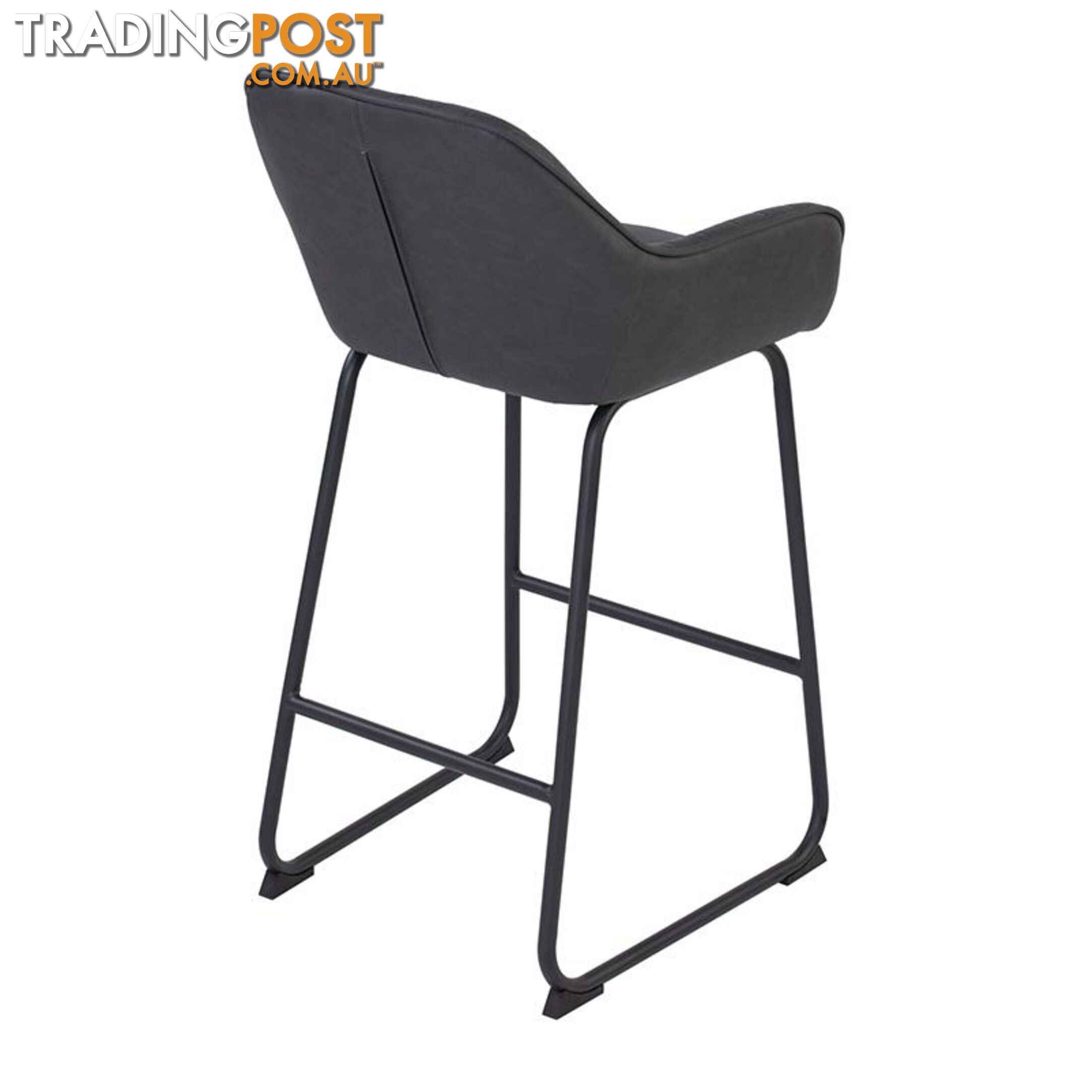 EKON Counter Stool - Brunette & Black - 248009 - 9334719003672