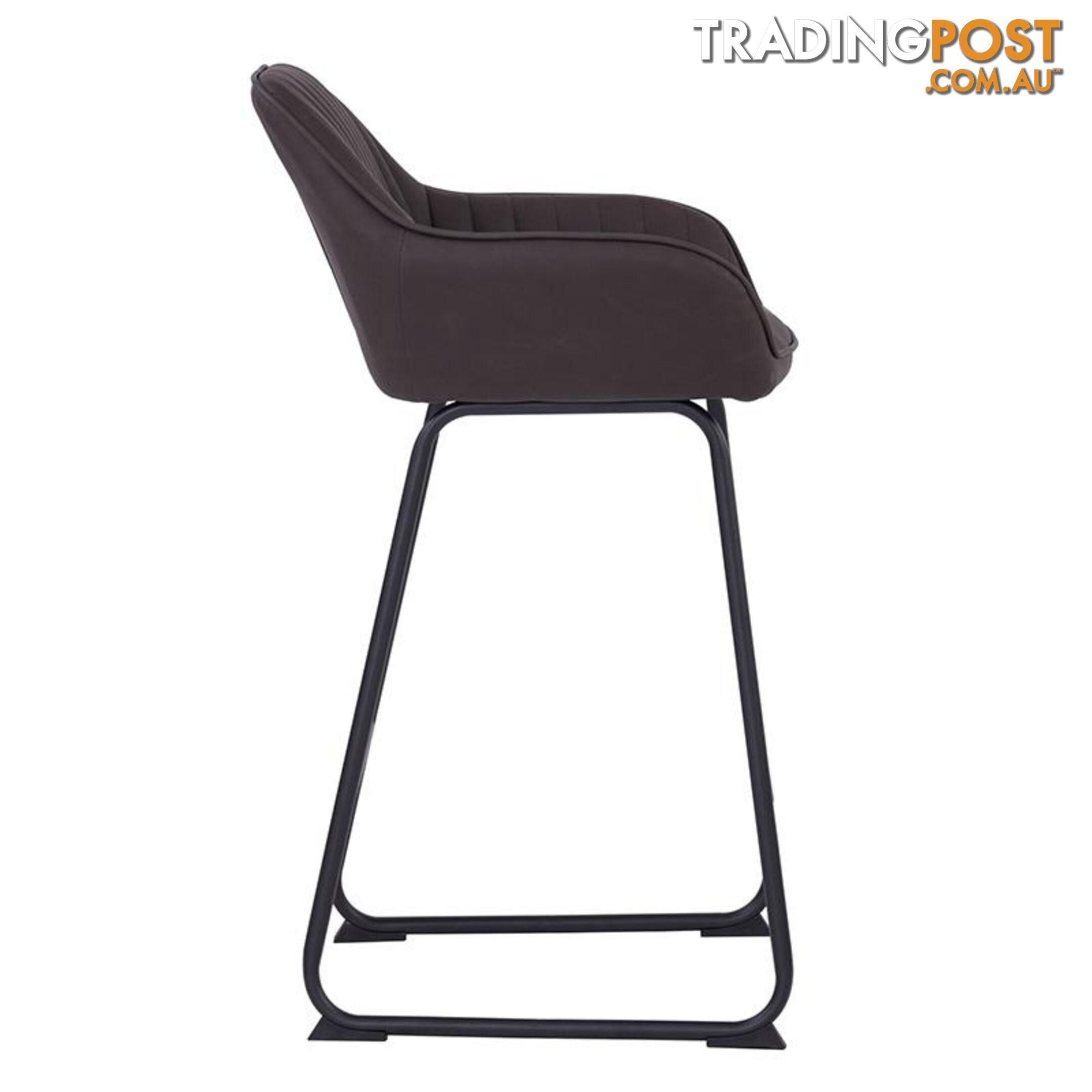 EKON Counter Stool - Brunette & Black - 248009 - 9334719003672