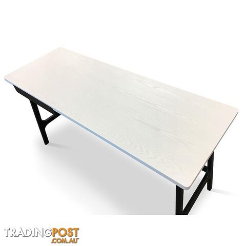 MOREY Study Desk - White & Black - 1349033 - 9334719005348