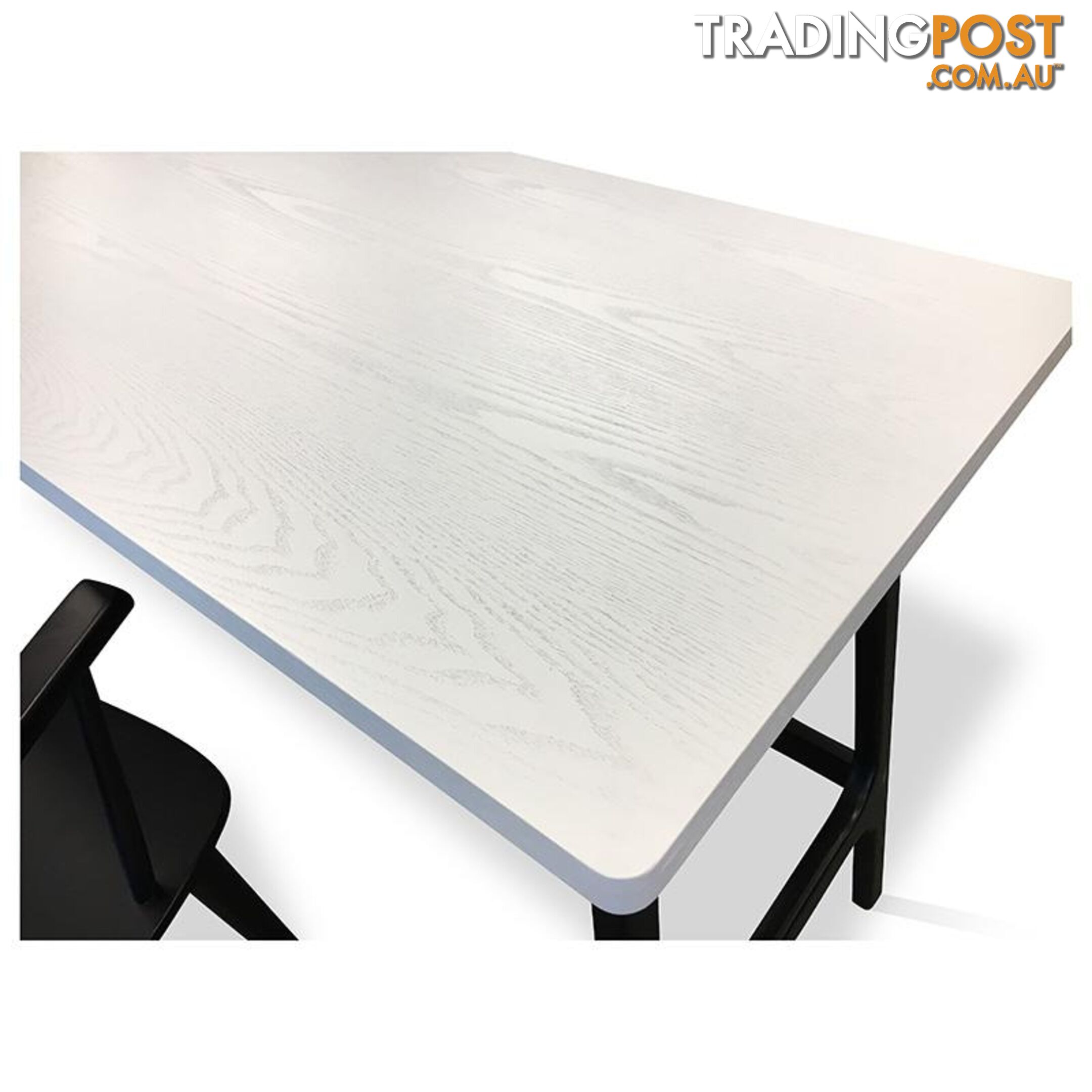 MOREY Study Desk - White & Black - 1349033 - 9334719005348