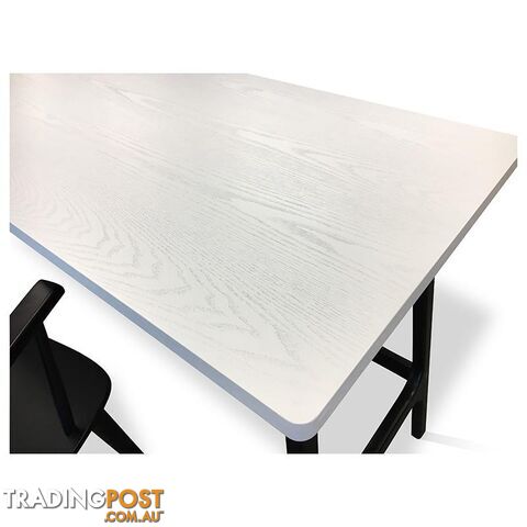 MOREY Study Desk - White & Black - 1349033 - 9334719005348