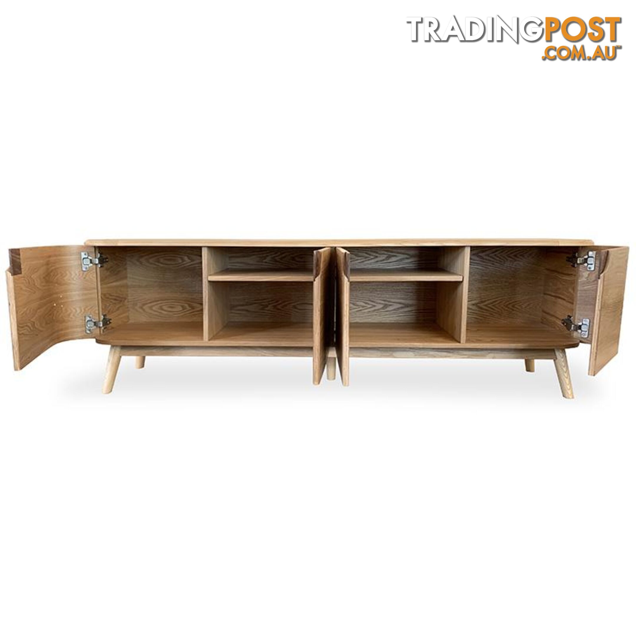 AKINO TV Entertainment Unit 1.6M - Natural Ash Veneer - HL-MK5191 - 9334719002439