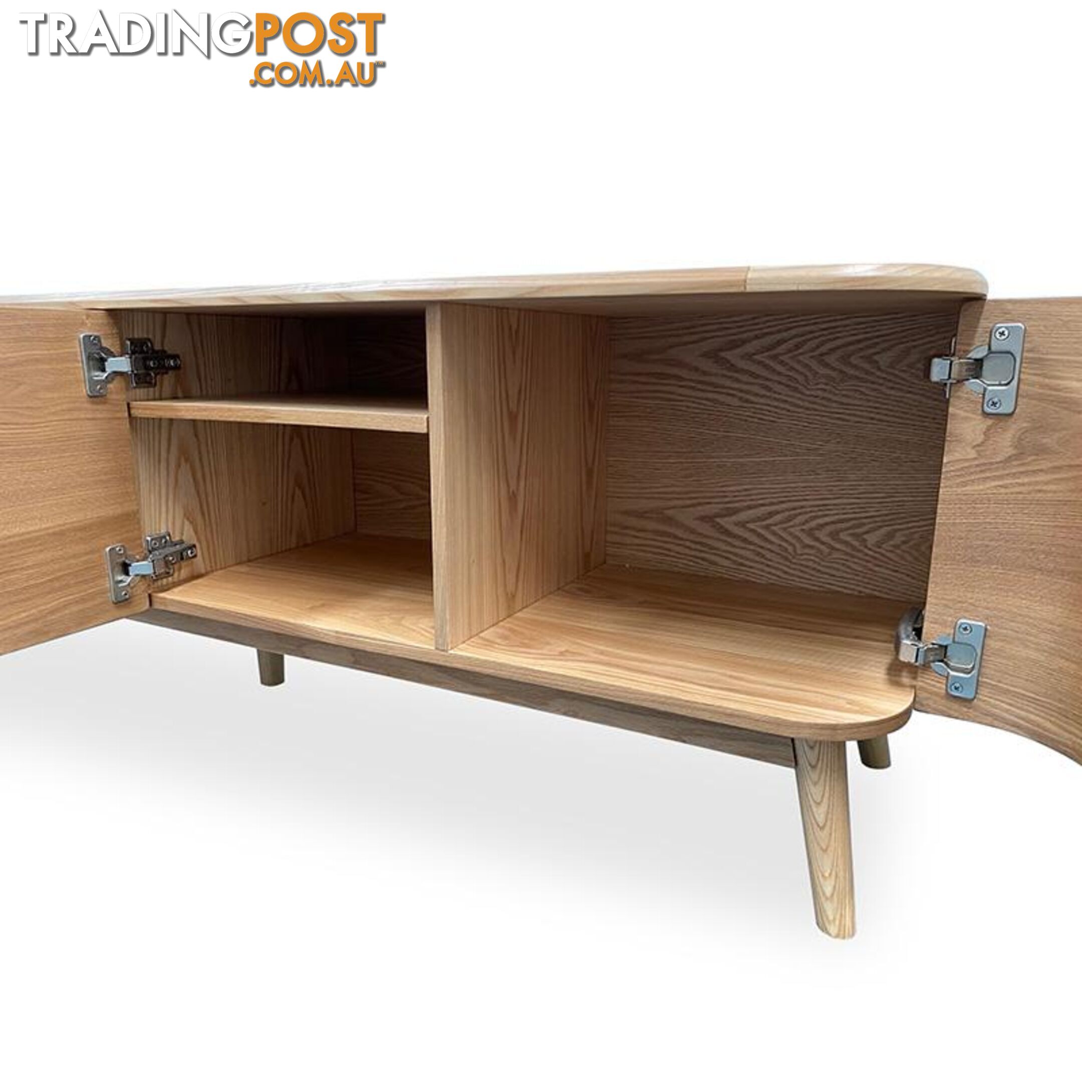 AKINO TV Entertainment Unit 1.6M - Natural Ash Veneer - HL-MK5191 - 9334719002439