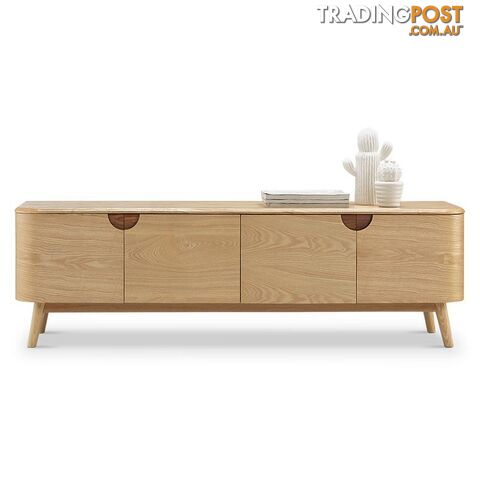 AKINO TV Entertainment Unit 1.6M - Natural Ash Veneer - HL-MK5191 - 9334719002439