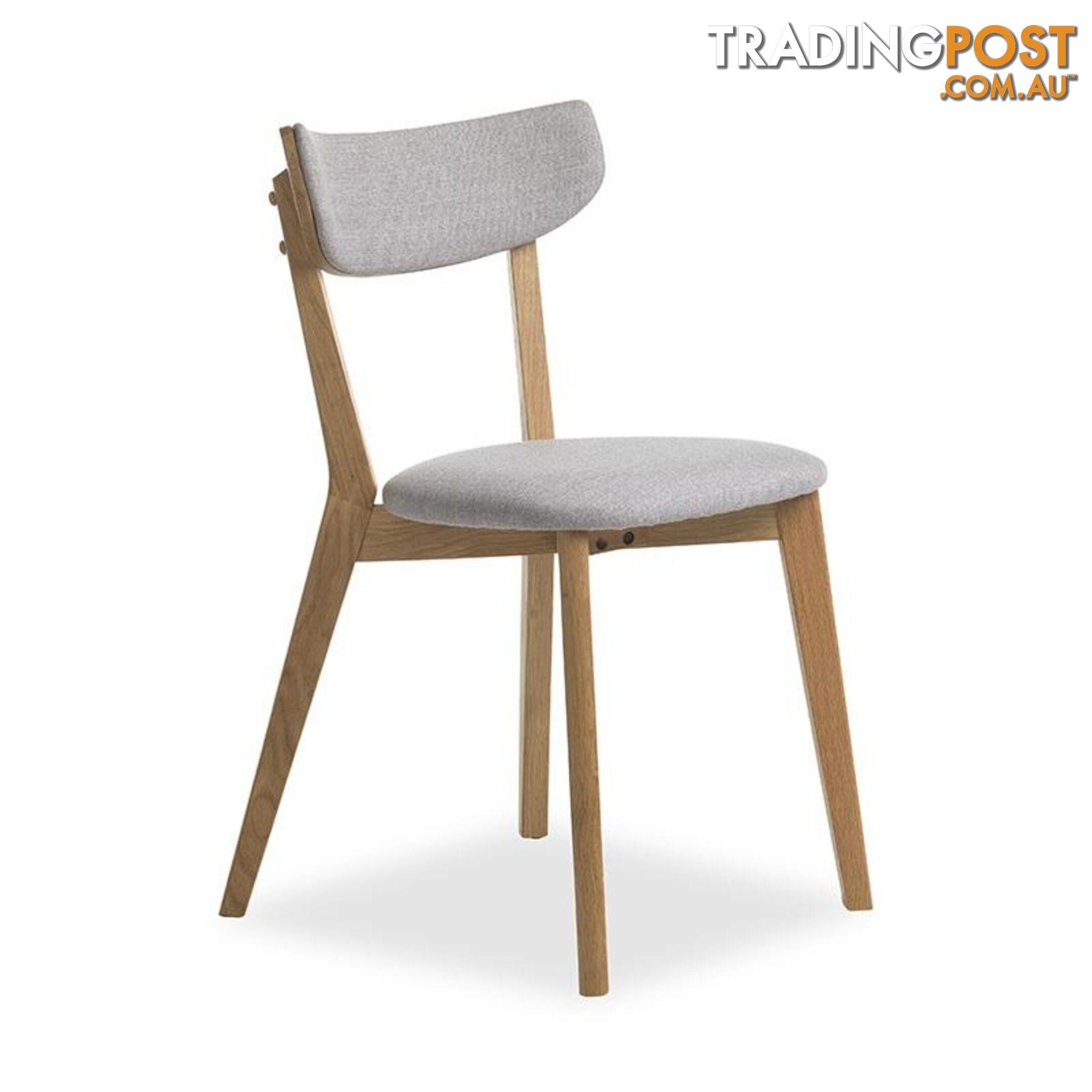 INARI Dining Chair - Oak & Light Grey - 38000202 - 5704745074351