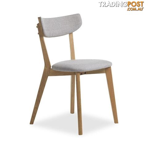 INARI Dining Chair - Oak & Light Grey - 38000202 - 5704745074351