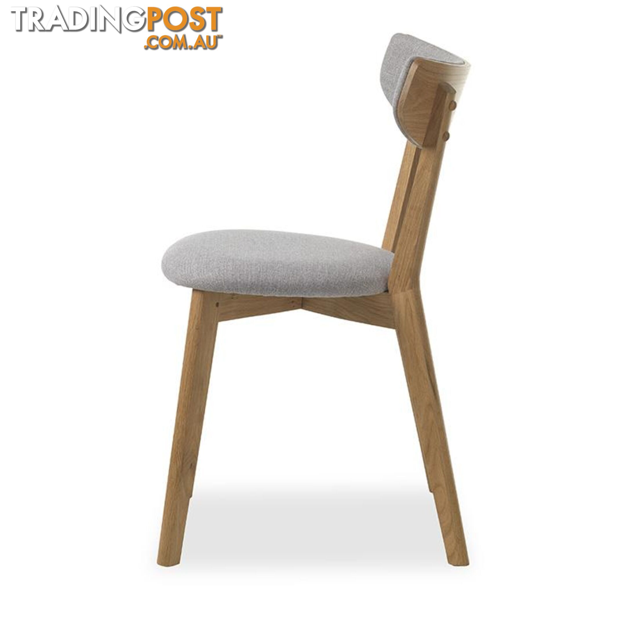 INARI Dining Chair - Oak & Light Grey - 38000202 - 5704745074351