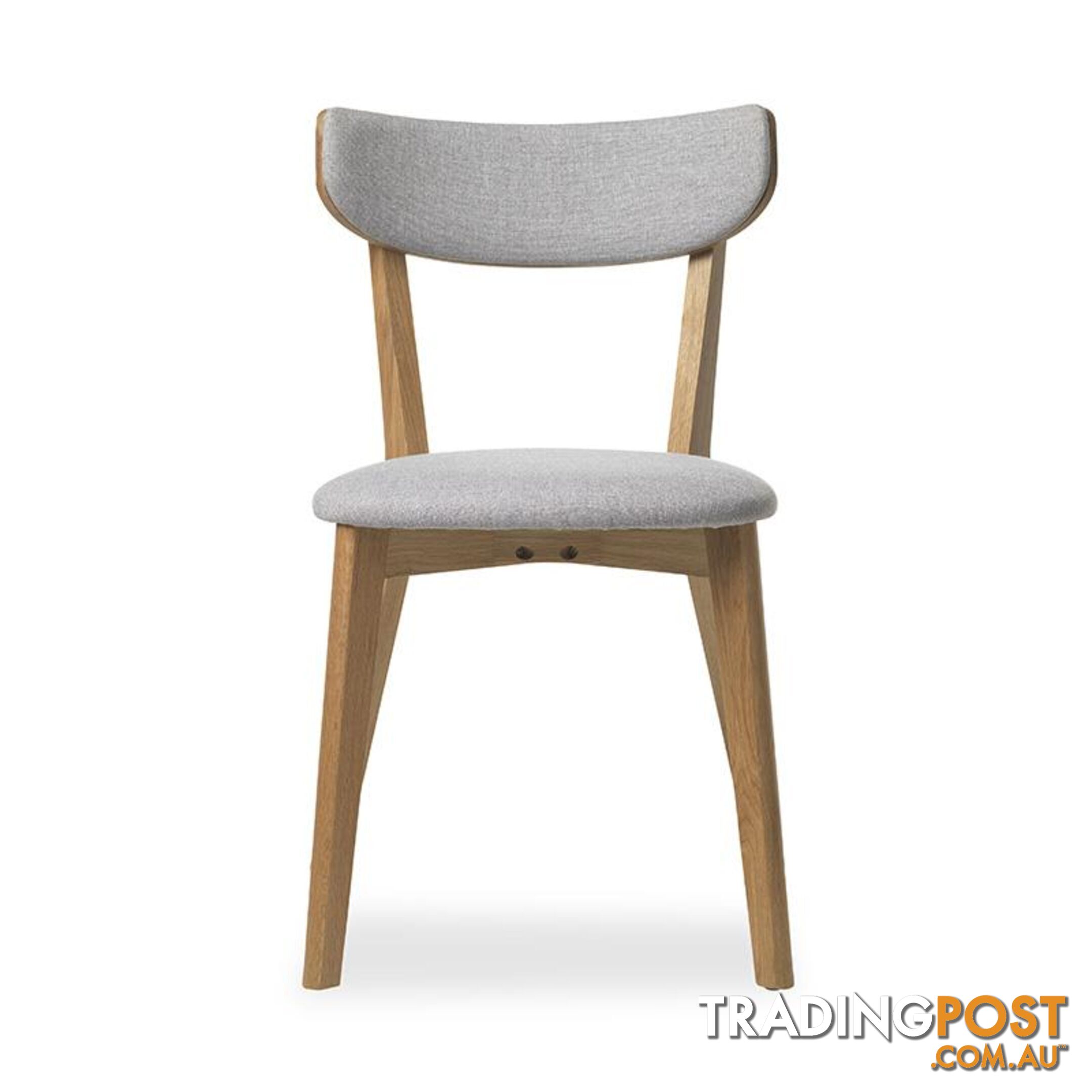 INARI Dining Chair - Oak & Light Grey - 38000202 - 5704745074351