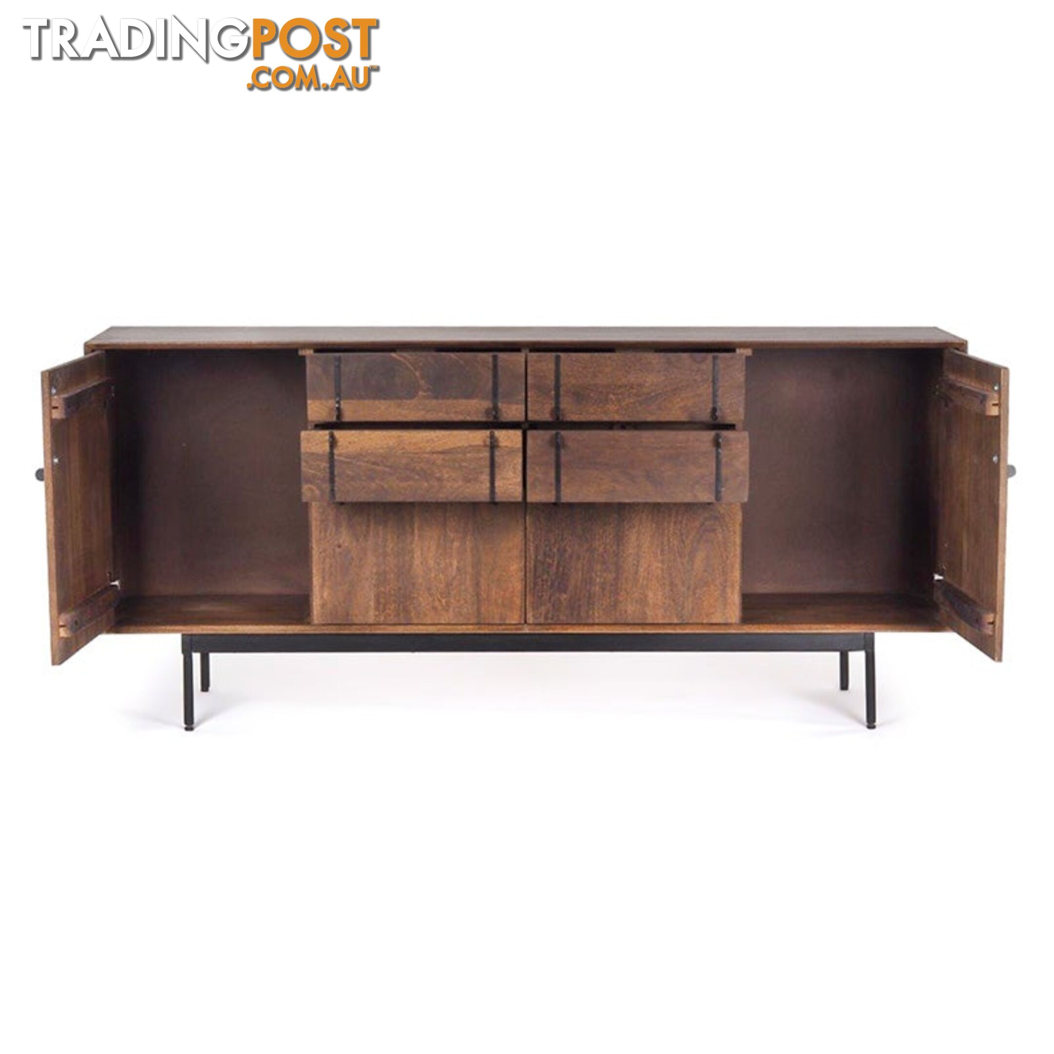 SERINA Sideboard 170 cm Solid Mango Wood - LX-2106 - 9334719011929