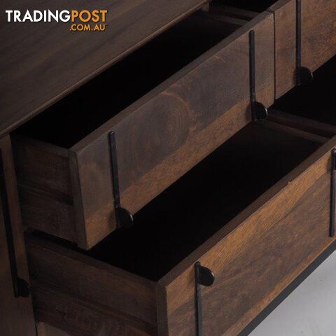 SERINA Sideboard 170 cm Solid Mango Wood - LX-2106 - 9334719011929